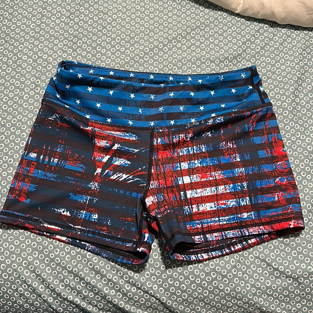 IAB MFG American flag spandex
